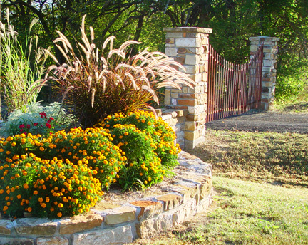 Rock Garden gate entrance